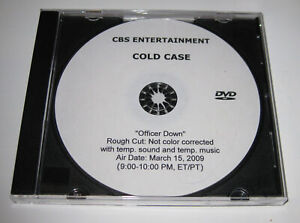 COLD CASE w/ KATHRYN MORRIS Promotional DVD, Season 6 ~ Episode "Officer Down"