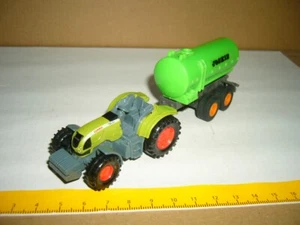 SIKU Claas mit Joskin Fass-Anhänger 1008 grüner Tank   - Picture 1 of 3