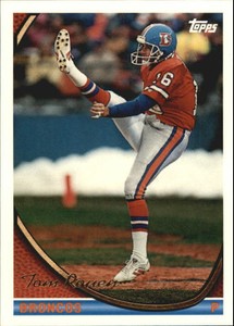 1994 Topps Football Card #397 Tom Rouen