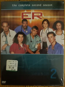ER - The Complete Second Season (DVD, 1995-96, 4-Disc Set) New, Factory Sealed - Picture 1 of 6