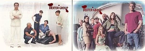DEXTER 1 & 2 2009 LÁMINA ROJA GRUPO DEXTER JUEGO DE TARJETAS DE INSERCIÓN DG1 - DG2 SDCC - Imagen 1 de 1