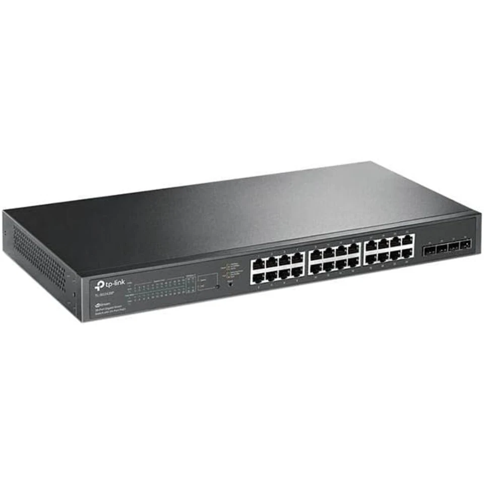 TP-Link TL-SG2428P JetStream 28-Port Gigabit Smart Switch with 24-Port PoE+ New - Image 1 of 4