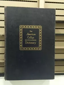 The American College Encyclopedic Dictionary, Band II Clarence L. Barnhart 1952 - Bild 1 von 5