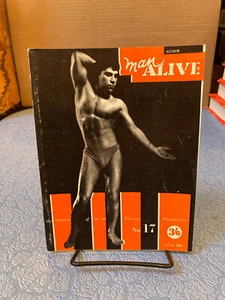 MAN ALIVE No 17 acme milo physique beefcake men - Imagen 1 de 1