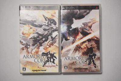 PSP Armored Core 3 Portable + Silent Line Portable JP Playstation Portable game - Image 1 of 3