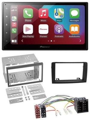 Pioneer USB MP3 DAB 2DIN Bluetooth Autoradio für Fiat Idea ab 05 schwarz - Bild 1 von 4