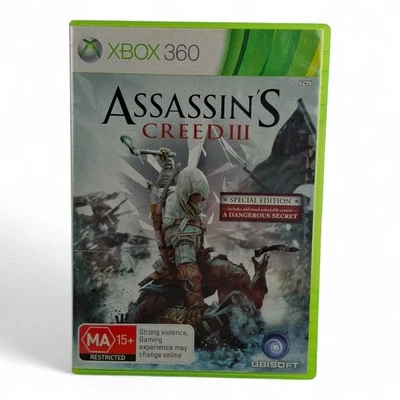 Assassin's Creed 3 - Microsoft Xbox 360 Complete W Manual - Image 1 of 4