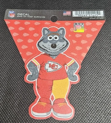 Calcomanía de mascota de los Kansas City Chiefs Foto 1 de 2