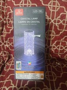 Globe Electric LED Integrated Rechargeable Crystal Touch Lamp - Picture 1 of 4