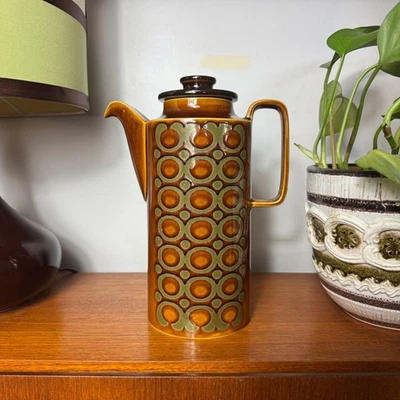 Hornsea Pottery Bronte Coffee Pot, Tea Pot, Vintage, Mid Century Modern - Image 1 of 4