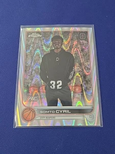 2022-23 Topps Chrome OTE Overtime Elite - Somto Cyril Refractor #14 - Picture 1 of 2