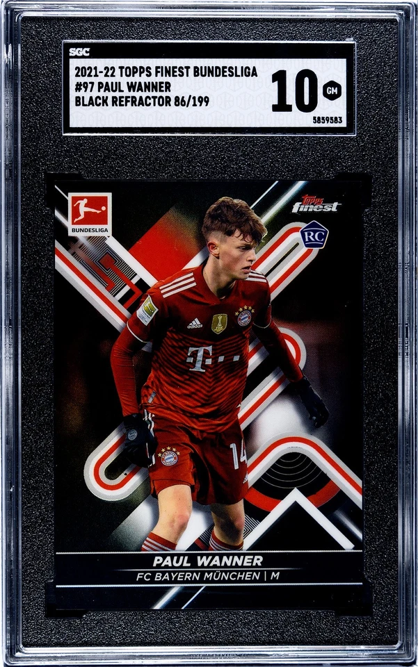 2021-22 Topps Finest Bundesliga Soccer #'d Cards - Pick One or More - Image 1 of 1