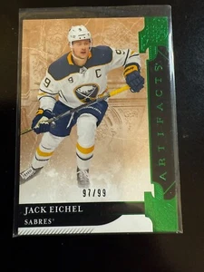 JACK EICHEL - 2019 Upper Deck Artifacts /99 SABRES NRMT - Picture 1 of 2