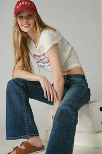 Lucky Brand Women Low Rise Flare Jeans - Picture 1 of 14