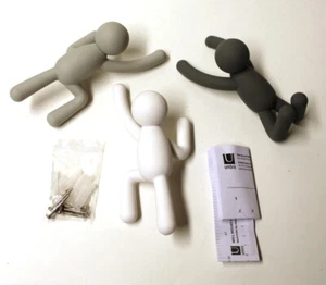 Umbra Alan Wisniewski Modern Climbing People Kleidung Wandhaken 3er Set - Bild 1 von 3