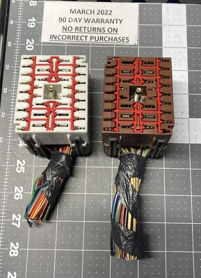 Ford Expedition 1997 1998 OEM caja de fusibles F85B-14A067-Ca arnés de cables coletas Foto 1 de 4