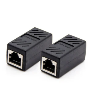 2 Pcs Ethernet Extender Femelle À Femelle Ethernet Adaptateur - Photo 1/11