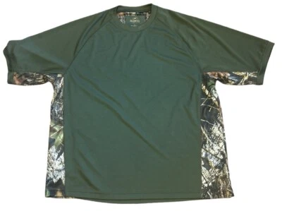 Redhead Shirt Mens Sz XL Real tree Camo Green Camouflage Hunting Polyester - Image 1 of 4