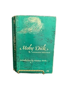 Moby Dick by Herman Melville Newton Arvin Vintage Soft Back - Picture 1 of 10