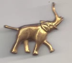 Vintage GOP REPUBLICANELEPHANT Goldton Pinback - Bild 1 von 2