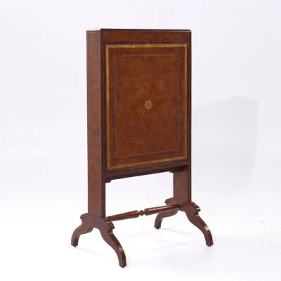 Maitland Smith Leather Fold Out Secretary Desk-Free Shipping - Image 1 of 4