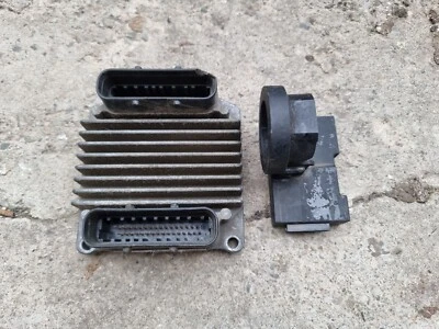 Kit centralina motore Opel Astra G Vectra B Zafira A 1.6 X16XEL 74kW ECU 09361069 - Immagine 1 di 4