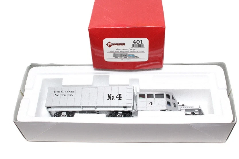 Ganso galopante Precision Craft 424 #4 Rio Grande Southern On30 sonido DCC SIN USAR, EN CAJA Foto 1 de 1