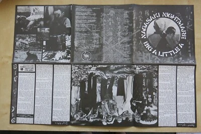 CRASS Nagasaki Nightmare / Big A Little A UK 7" in fold out sleeve 1980 Ex++ Foto 1 de 4
