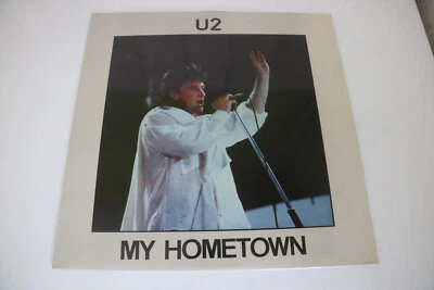 U2   rare double lp   my hometown - Photo 1/4