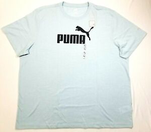 PUMA Men's Essentials Logo Cotton T-shirt New Size XS-4XL