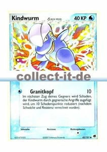 Pokemon EX Dragon Frontiers 43/101 - Kindwurm Deutsch - Bild 1 von 1