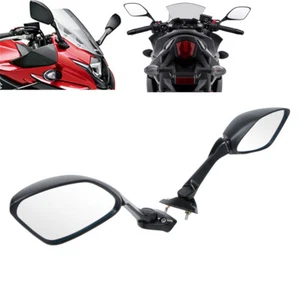 Pair Black Rear View Side Mirrors Fit For Suzuki GSX 250R GSX250R 2018-2024 19 - Foto 1 di 10