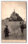 Mont St Michel Normandy France Unp Db Postcard I19