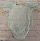 Girls Turquoise Blue 1 Piece Swimsuit size 5T/UPF 50+