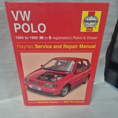For VW - Polo Petrol & Diesel 1994-1999 Service & Repair Manual 3500 Haynes - Image 1 of 4
