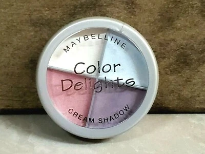 Maybelline Color Delights sombra crema ~ 40 cielos celestiales ~ sombra de ojos cuádruple  Foto 1 de 2