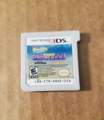 Nintendo 3DS SpongeBob SquarePants: Plankton's Robotic Revenge  Cartridge Only - Image 1 of 2