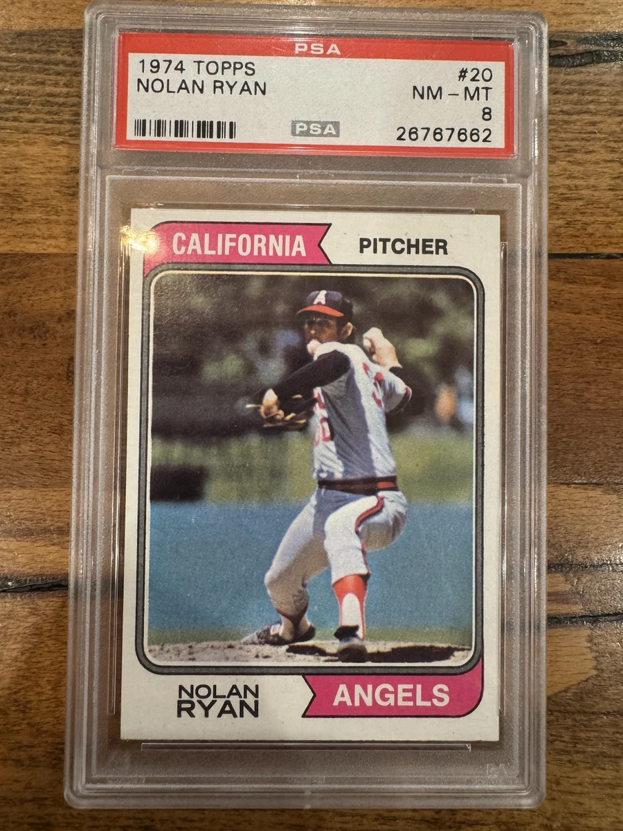 1974 Topps NOLAN RYAN PSA 8 ビンテージ MLB 1974 Topps NOLAN RYAN PSA 8 ビンテージ MLB 1974 Topps NOLAN RYAN