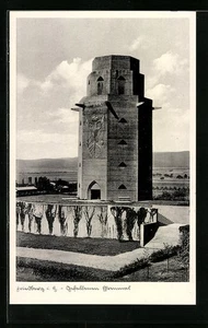 Friedberg i. H., Ansichtskarte, Gefallenen Denkmal - Picture 1 of 2