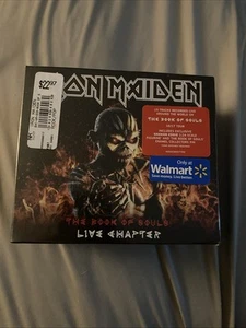 IRON MAIDEN - "THE BOOK OF SOULS" LIVE CHAPTER WALMART BOX SET SEALED LOOK!! - Picture 1 of 2