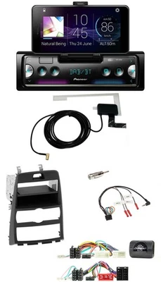 Pioneer DAB Bluetooth Lenkrad USB Autoradio für Hyundai Genesis 2010-2013 schwar - Bild 1 von 4