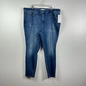 NUEVO Pantalones de mezclilla ultra ajustados Athleta Sculptek lavado oscuro para mujer talla grande 26 - Imagen 1 de 7