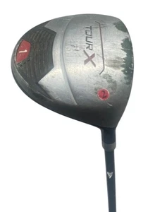 Club de driver de golf Tour X 2 1 rojo y negro diestro varilla de grafito cabeza de palo grande LEER - Imagen 1 de 6