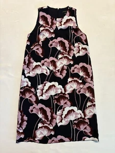 Ann Taylor Size 0P Petite Dress Womens Pink Lined Floral Colorful - Picture 1 of 8