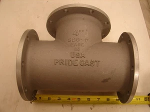 PRIDE-CAST 320-F K184 4" ALUMINIUM T-STÜCK PASSEND TTMA FLANSCH ***NNB*** - Bild 1 von 3