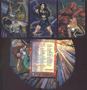 AVENGELYNE Series 1 - 99 Card Comic Art Set - FREE USPS Shipping - Picture 1 of 1