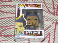 FUNKO, POP, DAVY JONES, PIRATES OF THE CARIBBEAN, DISNEY #174, FIGURE, NEAR MINT
