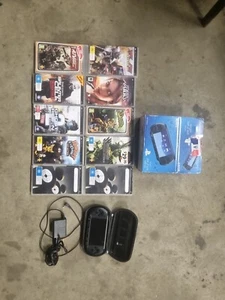 Psp Street With Box, X10 Games, Charger And Case - Picture 1 of 14