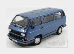1:18 Norev Volkswagen T3 Multivan Minibus Blue Star 1992 Light Blue Met NV188540 - Picture 1 of 2