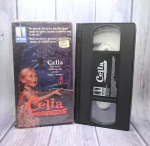 RARE Celia: Child of Terror VHS Tape OOP Horror Thriller TRYLON VIDEO Tested - Bild 1 von 3